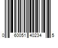 Barcode Image for UPC code 060051402345. Product Name: Gazebo Penguin 144-in x 120-in Yosemite Black Gazebo Curtains Polyester | 23-008