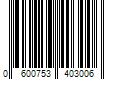 Barcode Image for UPC code 0600753403006. Product Name: PID Michael Jackson - Motown Collection - CD