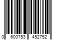 Barcode Image for UPC code 0600753452752. Product Name: Les Ch tis a Hollywood Dance Party (CD)