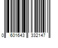 Barcode Image for UPC code 0601643332147