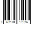 Barcode Image for UPC code 0602004151537. Product Name: Benefit Cosmetics Precisely, My Brow Tinted Eyebrow Wax Shade 03 0.17 oz / 5 g