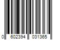 Barcode Image for UPC code 0602394031365