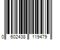 Barcode Image for UPC code 0602438119479. Product Name: Geffen Olivia Rodrigo - Sour (Limited Edition) (Transparent Violet Vinyl)