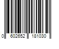 Barcode Image for UPC code 0602652181030. Product Name: Kind Healthy Grains Peanut Butter Dark Chocolate Granola Bar 1.2 oz Wrapper