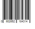 Barcode Image for UPC code 0602652184314