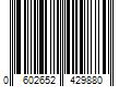 Barcode Image for UPC code 0602652429880. Product Name: KIND LLC KIND Breakfast Cereal Bars  Gluten Free Snacks  Chocolate with Almonds  9.3oz Box (6 Bars)