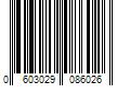 Barcode Image for UPC code 0603029086026