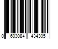 Barcode Image for UPC code 0603084434305