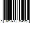 Barcode Image for UPC code 0603149304765. Product Name: TrendBeauty Tempting 15 Shade Eyeshadow Palette