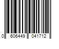 Barcode Image for UPC code 0606449041712