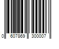 Barcode Image for UPC code 0607869300007