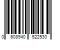 Barcode Image for UPC code 0608940522530. Product Name: 360 BLACK * Perry Ellis 3.4 oz / 100 ml Eau De Parfum Women Perfume Spray