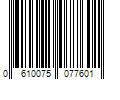 Barcode Image for UPC code 0610075077601
