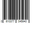 Barcode Image for UPC code 0610377045940