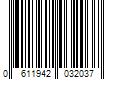Barcode Image for UPC code 0611942032037