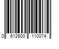 Barcode Image for UPC code 0612600110074. Product Name: MANIC PANIC Classic High Voltage Raven 4 oz