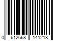 Barcode Image for UPC code 0612668141218