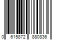 Barcode Image for UPC code 0615872880836