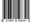 Barcode Image for UPC code 0616641598341