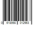 Barcode Image for UPC code 0618998012563. Product Name: Regalo Extra Tall Top of Stairs Metal Safety Gate  White  Ages 6 to 24 Months