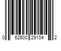 Barcode Image for UPC code 062600291042. Product Name: Aveeno Skin Relief Moisturizing Body Lotion, Unscented Moisturizer For Extra Dry, Itchy Or Sensitive Skin, 975 Ml 33