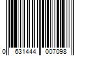 Barcode Image for UPC code 0631444007098