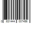 Barcode Image for UPC code 0631444007456. Product Name: GCI Outdoor Kickback Rocker, Red Heather