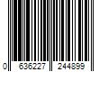 Barcode Image for UPC code 0636227244899. Product Name: MAGIC - Edge Effect Fiber Tinted Edge Control Gel Black