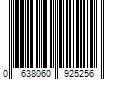 Barcode Image for UPC code 0638060925256. Product Name: 3M Filtrete 20x20x1 Air Filter  MPR 1500 MERV 12  Advanced Allergen Reduction  2 Filters