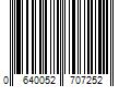 Barcode Image for UPC code 0640052707252