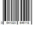 Barcode Image for UPC code 0641020645118