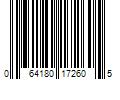 Barcode Image for UPC code 064180172605