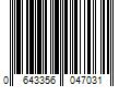 Barcode Image for UPC code 0643356047031
