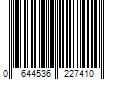 Barcode Image for UPC code 0644536227410