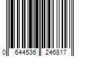 Barcode Image for UPC code 0644536246817