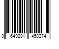 Barcode Image for UPC code 0649281450274. Product Name: Newell Brands Kerr Canning Jars  Regular Mouth Pint (16 oz.) Mason Jars with Lids and Bands  12 Count