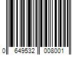 Barcode Image for UPC code 0649532008001. Product Name: CyberPower AVR Computer Battery Backup, 800VA 450W UPS, 8 Outlets