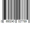 Barcode Image for UPC code 0650240027789