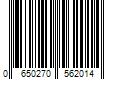 Barcode Image for UPC code 0650270562014. Product Name: Shake-N-Go ORGANIQUE - LOOSE DEEP 28 ORGANIQUE PONYTAIL