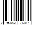 Barcode Image for UPC code 0651082042817. Product Name: GARDEN CRAFT 0.8-in x 20.3-in x 28-in Green Metal Steel Border Fencing | 042810