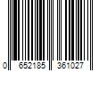 Barcode Image for UPC code 0652185361027. Product Name: NuWave Brio 4.5 Quart Digital Air Fryer, One Size, Black