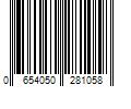Barcode Image for UPC code 0654050281058. Product Name: L'anza Keratin Healing Oil Bond Smoothing Styler