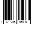 Barcode Image for UPC code 0657201010385