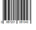 Barcode Image for UPC code 0657201051043. Product Name: L OrÃ©al Group L Oreal Excellence HiColor Copper HiLight  1.2 oz