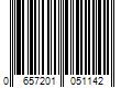 Barcode Image for UPC code 0657201051142. Product Name: L OrÃ©al Group L Oreal Technique Excellence HiColor Permanent Creme - For Dark Hair only (Color : H2 Cool Light Brown)