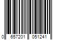 Barcode Image for UPC code 0657201051241. Product Name: L OrÃ©al Group L Oreal Excellence HiColor Honey Blonde  1.74 oz