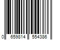 Barcode Image for UPC code 0659814554386. Product Name: On-Stage KT-7800+ Deluxe X-Style Keyboard Bench