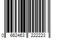 Barcode Image for UPC code 0662463222223