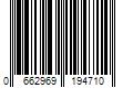 Barcode Image for UPC code 0662969194710. Product Name: JOHN BOOS 5 oz. Wooden Cutting Board Natural Moisture Cream