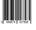 Barcode Image for UPC code 0665679007585. Product Name: Magic Chef 2.6 cu. ft. Mini Fridge in Black without Freezer